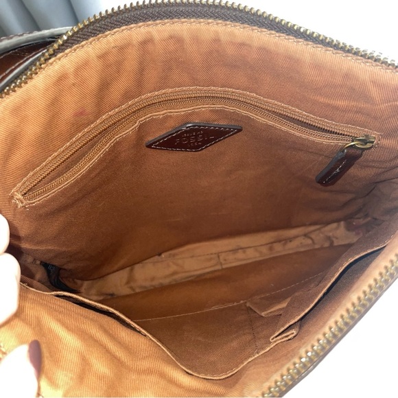 Fossil Geometric Square Crossbody Bag In Gray Yellow Blue Purse Bag Handbag - Picture 6 of 11